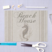 ビーチハウスシーホースシーショア 薄葉紙 (クラフト)