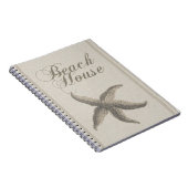 ビーチハウススターフィッシュシーショア ノートブック (右側)