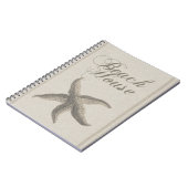 ビーチハウススターフィッシュシーショア ノートブック (左側)