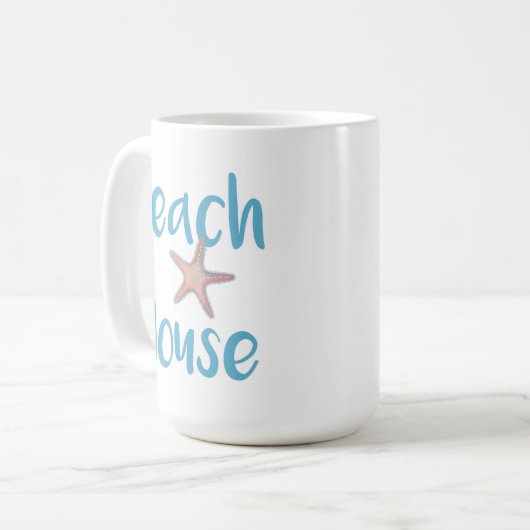 ビーチハウススターフィッシュ コーヒーマグカップ (正面左)