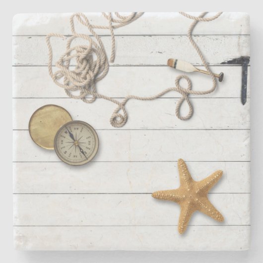 ビーチハウスストーンコースター ストーンコースター (正面)