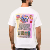 ビーチハウスティー Tシャツ (裏面)