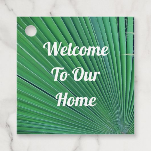 ビーチハウストロピカルパームウェルカムオアワーズホームゲスト フェイバータグ (正面)