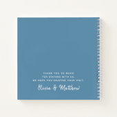 ビーチハウスバケーションコメントゲストブック ノートブック (裏面)