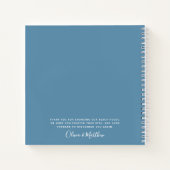 ビーチハウスバケーションコメントゲストブック ノートブック (裏面)