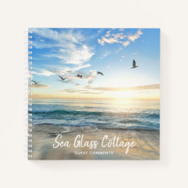 ビーチハウスバケーションコメントゲストブック ノートブック