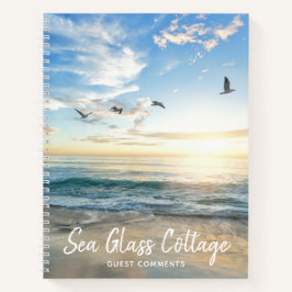 ビーチハウスバケーションコメントゲストブック ノートブック