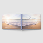 ビーチハウスバケーションレンタルゲストブックノートブック ゲストブック (全面)