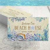 ビーチハウスバケーションレンタルコテージ 名刺