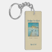 ビーチハウスバケーションレンタルサンドパイパーショアバード キーホルダー (正面左)