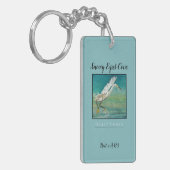 ビーチハウスバケーションレンタルスノーウィエグレット キーホルダー (正面左)