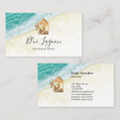 ビーチハウスバケーションレンタルベッドアンドブレックファースト 名刺 (正面/裏面)