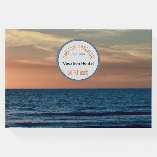 ビーチハウスバケーションレンタル写真 ゲストブック (正面)