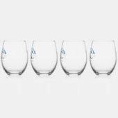 ビーチハウスバケーションレンタル- ステムなしワイングラス (左)