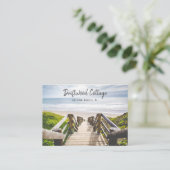 ビーチハウスバケーションレンタル 名刺 (スタンド正面)