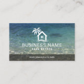 ビーチハウスバケーション実在レンタルエステートエージェント 名刺 (正面)
