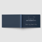 ビーチハウスバケーション航海のレンタルカスタムシルバー ゲストブック (全面)