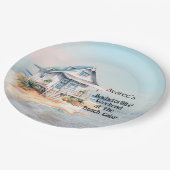 ビーチハウスバチェロレッテ ペーパープレート (アングル)