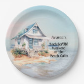 ビーチハウスバチェロレッテ ペーパープレート (正面)