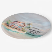 ビーチハウスバチェロレッテ ペーパープレート (アングル)