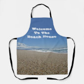 ビーチハウスパシフィック海岸風景写真シーサイド エプロン (正面)