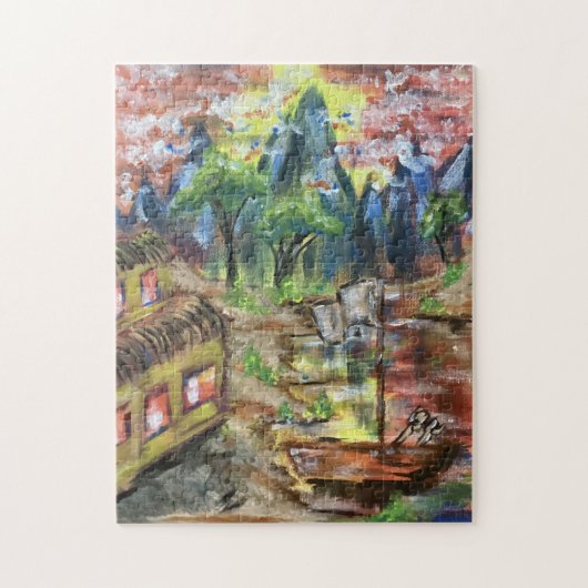 ビーチハウスパズル ジグソーパズル (縦)