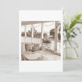 ビーチハウスパーティーの招待状 招待状 (スタンド正面)