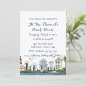 ビーチハウスパーティー 招待状 (スタンド正面)