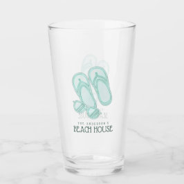 ビーチハウスビーチサンダルサングラスアクアブルーID623 タンブラーグラス