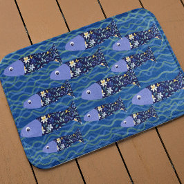 ビーチハウスフィッシュシースケープシーサイド漁師 バスマット