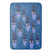 ビーチハウスフィッシュシースケープシーサイド漁師 バスマット (正面縦)