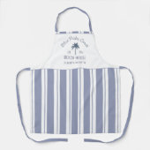 ビーチハウスブルーストリップコースタルファームハウス エプロン (正面)