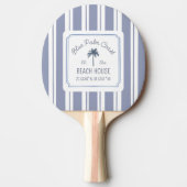 ビーチハウスブルーストリップコースタルファームハウス 卓球ラケット (正面)