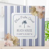 ビーチハウスブルーストリップコースタルボホファームハウス タイル