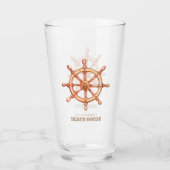 ビーチハウスボートヘルムID622 タンブラーグラス (正面)