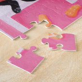 ビーチハウスラブラドール絵画ボーイズ ジグソーパズル (側面)