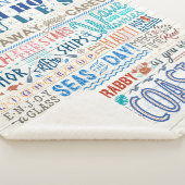 ビーチハウスルールズコースタルファミリーコテージ | カスタム シェルパブランケット (3/4)