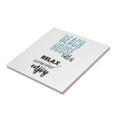 ビーチハウスルールリラックスデコール タイル (側面)