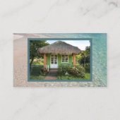 ビーチハウスレンタル情報フォトカード コーリングカード (裏面)