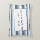 ビーチハウスヴィンテージフェードストライプカスタマイズ アクセントクッション (正面(垂直))