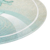 ビーチハウス航海のいかりアンドロープアクアID623 カッティングボード (角)