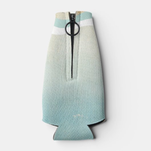 ビーチハウス航海のシルボートアクアブルーID623 ボトルクーラー (裏面)