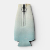 ビーチハウス航海のスターフィッシュアクアブルーID623 ボトルクーラー (裏面)