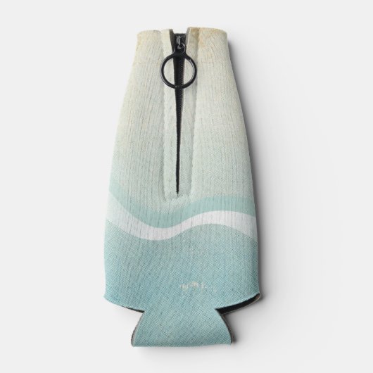 ビーチハウス航海のタートルアクアブルーID623 ボトルクーラー (裏面)