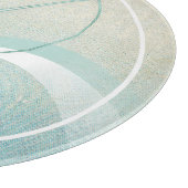 ビーチハウス航海のフィッシャーマンアクアブルーID623 カッティングボード (角)