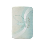 ビーチハウス航海のフィッシャーマンアクアブルーID623 バスマット (正面縦)