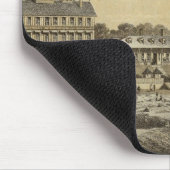 ビーチハウス,シーガート,モンマスCo, NJ マウスパッド (コーナー)