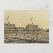 ビーチハウス、シージルト、モンマス株式会社、NJ ポストカード (正面)