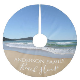 ビーチハウス ブラッシュドポリエステルツリースカート