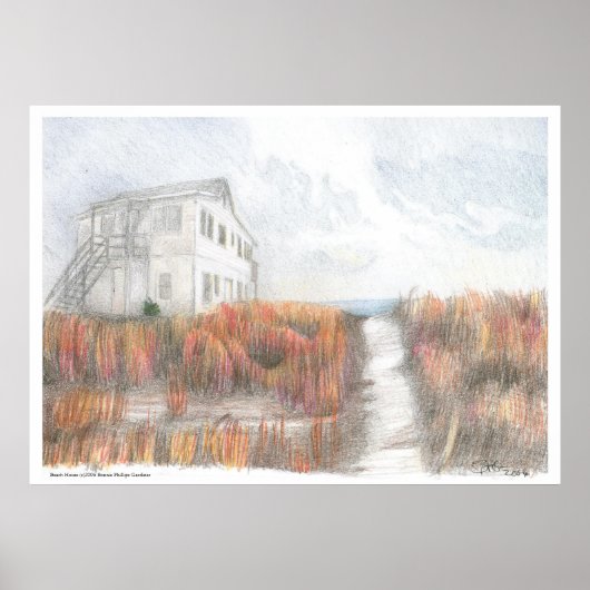 ビーチハウス ポスター (正面)